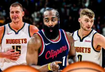 NBA季後賽G7:金塊vs快艇 James-Harden-Nikola-Jokic